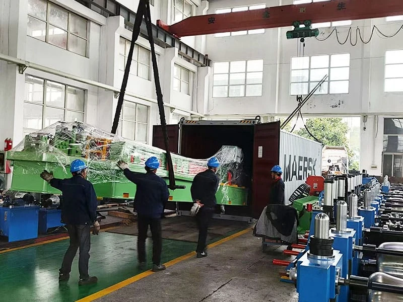 HF TUBEMILL Machinery Loading container to Export Mexico 