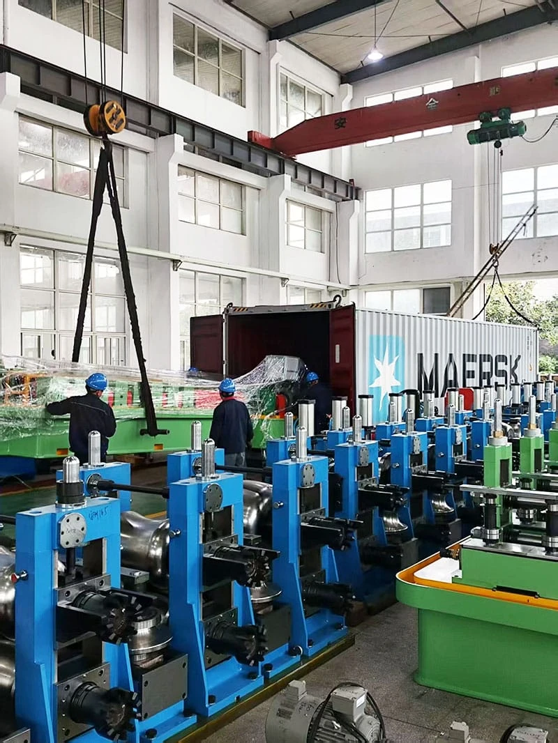 HF TUBEMILL Machinery Loading container to Export Mexico 
