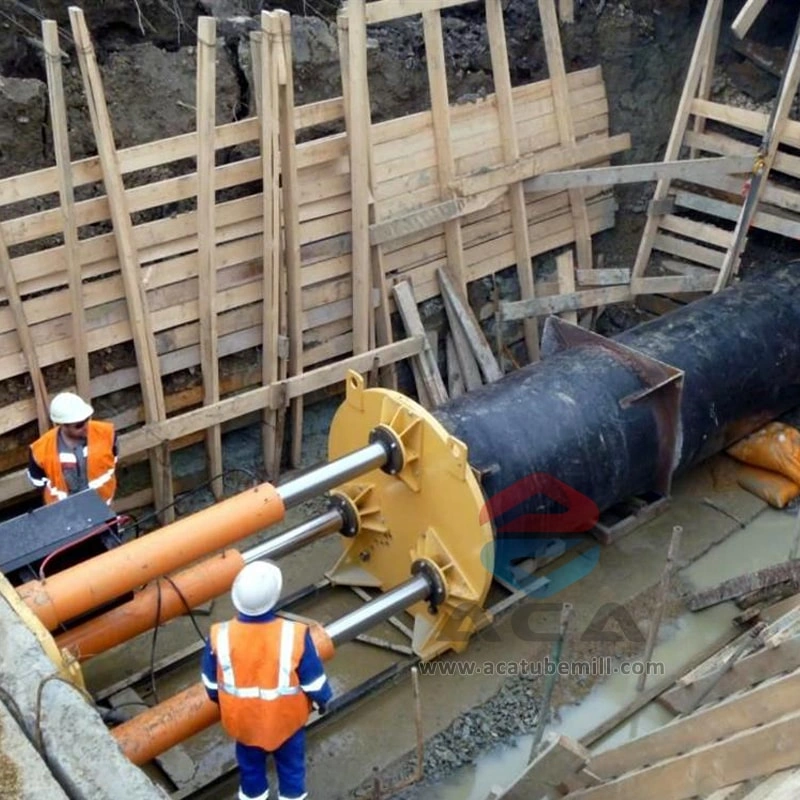 Pipe jacking machine