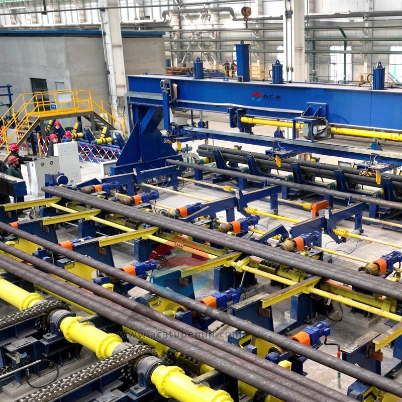 Pipeline automatic palletizing and bundling equipment