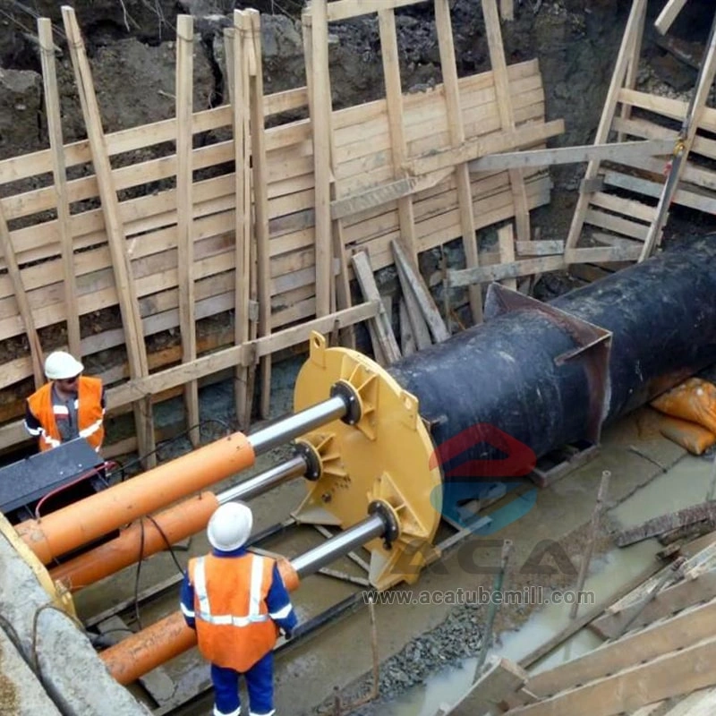 Pipe jacking machine