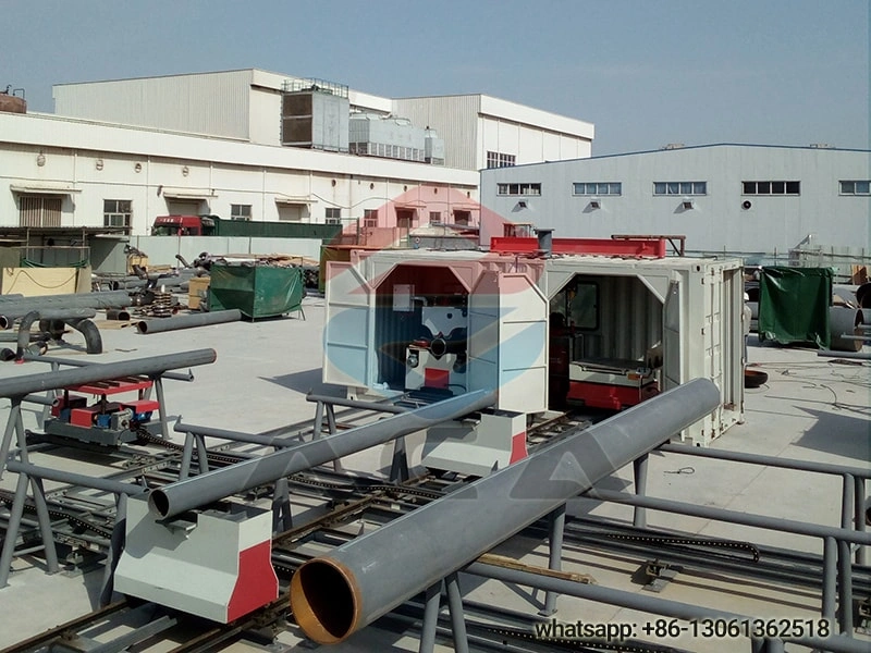 Indoor welding equipment for oil and gas pipelines