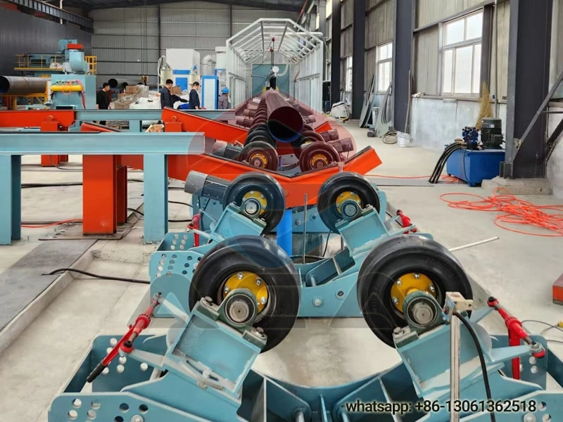 3PE Coated Pipe Line 