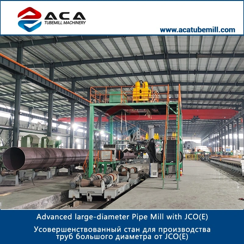 Advanced large-diameter Pipe Mill with JCO(E)